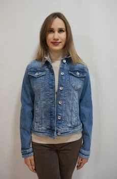 Куртка CECIL QUTER WEAR 211189 XXL светло-синий 201051