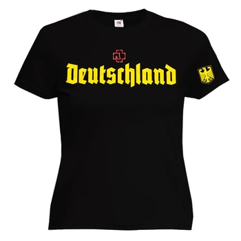 Футболка женская Talisman RAMMSTEIN Deutschland Черный S (FOLW277)