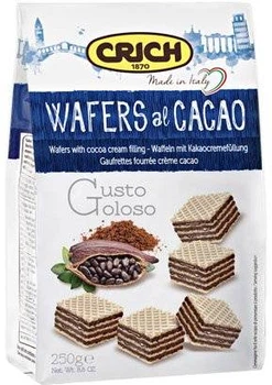 Вафли Crich с какао 250 г (8008620052609)