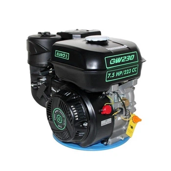 Двигатель бензиновый grunwelt gw230-t/20 евро 5 (шлиц, вал 20 мм, 7.5 л.с.)