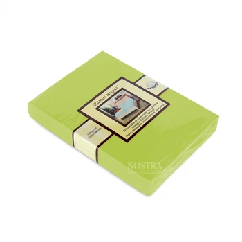 Простыня на резинке трикотажная NTK 180х200 см Светло-зеленый/light green