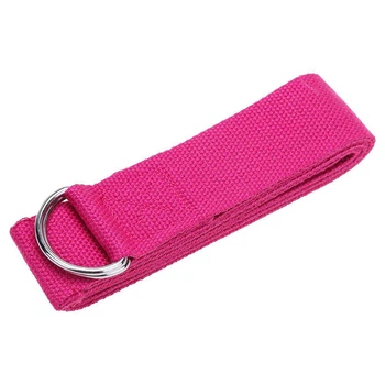 Ремень для йоги Wealis 183 см розовый (WS-YS183)
