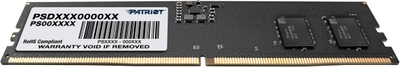Оперативная память Patriot DDR5-4800 16384MB PC4-38400 Signature Series (PSD516G480081)