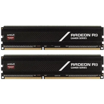 Модуль пам'яті DDR4 16GB (2x8GB) 3000 MHz Radeon R9 AMD (R9S416G3000U2K)