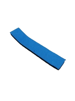 Шина лонгета на палец без крепления, жесткая металлическая прямая Miracle модель 0073 р.S, синий