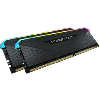 Оперативна пам'ять DDR4 16 Gb (3200 MHz) (Kit 8 Gb x 2) Corsair Vengeance RGB RS Black (CMG16GX4M2E3200C16)