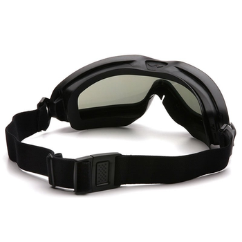 Тактичні захисні окуляри з ущільнювачем Pyramex V2G-Plus (XP) (gray) Anti-Fog,