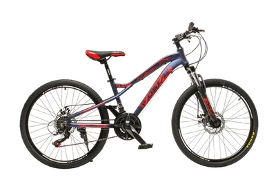 Велосипед Oskar Flame 24" 13" 2022 Чёрный