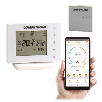 Бездротовий терморегулятор Computherm E400RF з Wi-Fi сенсорний