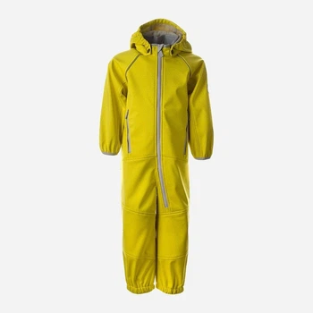 Детский демисезонный слитный комбинезон для девочки Huppa Adal 36390000-10202 92 см Желтый (4741468962276)