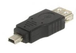 Переходник USB 2.0 AF/mini 5p
