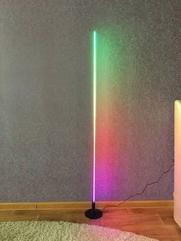 Напольный LED торшер Le Bloom с сенсорным пультом и регулируемой яркостью 150 см 20 Вт Белый