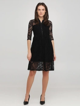 Ділове плаття клеш Only 116361503 XS (87132XS) Чорний