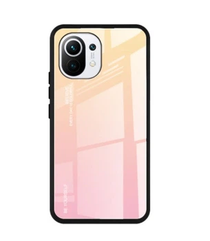 Чохол Gradient для Xiaomi Mi 11 Lite gold-pink