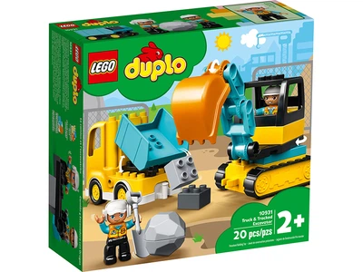 Конструктор Lego Duplo Вантажівка та гусеничний екскаватор (10931)