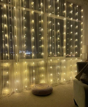 Гирлянда светодиодная USB 2*2 м LED белый цвет 8948