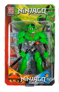 Фигурка Ниндзяго Ллойд с оружием Ninjago Lloyd Зеленый Ниндзя