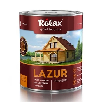 Лазур для деревини Rolax Premium №107 Палісандр 2.5л