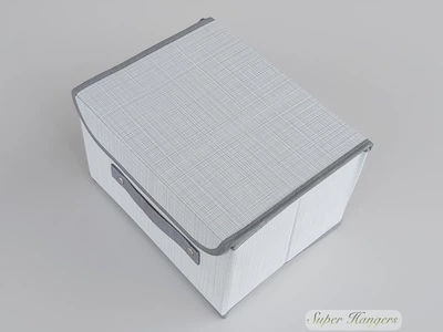 Коробка для хранения BS SG26 26×20×16 см серого цвета