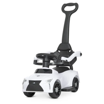 Каталка-толокар Bambi Racer M 4579-1 Білий музичний