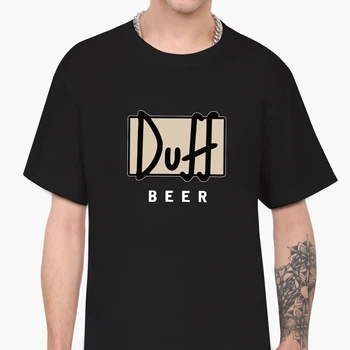 Футболка мужская Симпсоны Дафф (The Simpsons Duff Beer) (9223-1995-3) L Черная