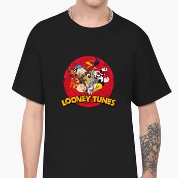 Футболка чоловіча Луні Тюнз (Looney Tunes) (9223-2880-3) L Чорна