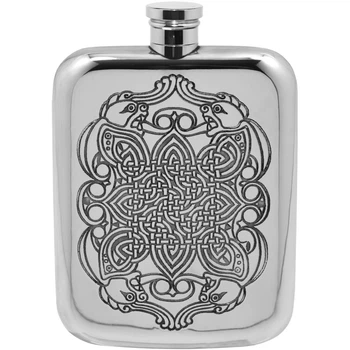 Кишенькова фляга з орнаментом CEL126