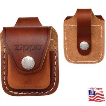 Чохол Zippo з петелькою коричневий 121612