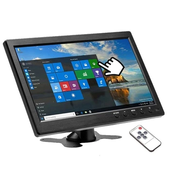 Автомобильный монитор в машину 10 дюймов Podofo K101, 1024х600, AV, HDMI, VGA (100300)