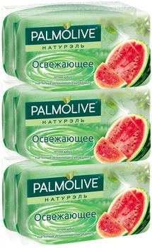 Мило Palmolive Натурель Кавун гліцеринове 90 г х 6 шт. (4606144006982)