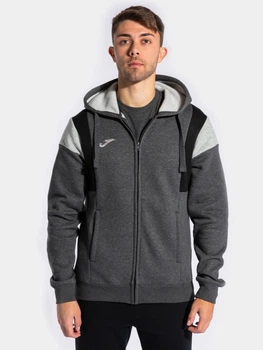 Спортивна кофта чоловіча Joma Confort Iii 102733.151 M Сіра (8445456407645)
