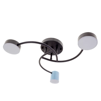 Светодиодная (LED) люстра BR-01 647C/3 LED 22 BK/BL Brille 24-828