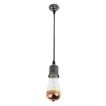 Люстра лофт подвес HD-119S/1 E27 BK/Copper Brille 23-668