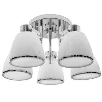 Люстра потолочная LK-638S/5 E27 CH Brille 23-481