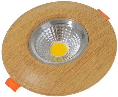 Светильник точечный Brille HDL-M46 LED 3W WW Wood (36-340)