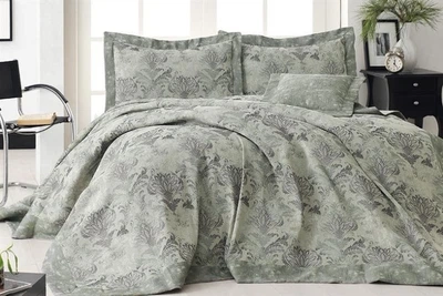 Покрывало с наволочками First Choice Tango - Imera Yesil 240*260