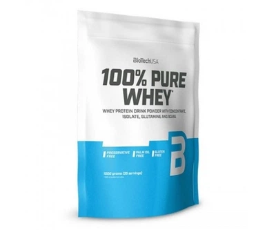 Протеин Biotech 100% PURE WHEY 1000г Банан(708132)