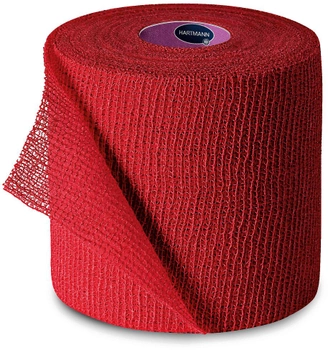 Бинт когезивный фиксирующий Hartmann Peha-haft Color красный 8 см x 20 м 1 шт (9324612)