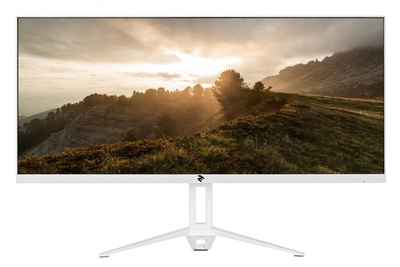 Монитор 2E 25.7" D2620W (2E-D2620W-01.UA) IPS White; 2560х1080, 7 мс, 300 кд/м2, DisplayPort, 3хHDMI