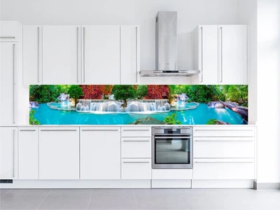 Кухонный фартук Скинали Водопад 60х250 см (091)