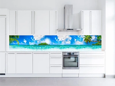Кухонный фартук Скинали Море 60х250 см (092)
