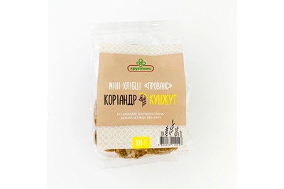 Хлібці зернові Хрустики Прованс, 90 г