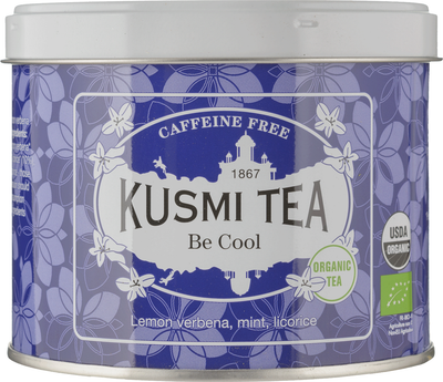 Чай трав'яний Kusmi Tea Be Cool органічний 90 г (3585810089102)