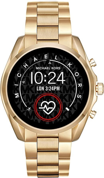 mk smart watch gold