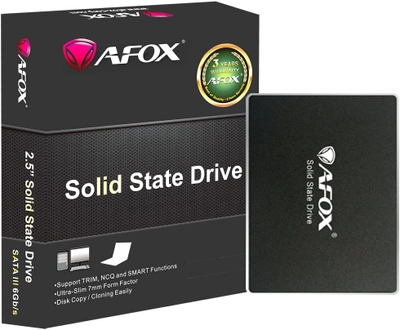 AFOX 120GB 2.5" SATAIII TLC (AFSN8T3BN120G/SD250-120GN)