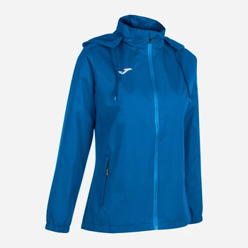 Спортивна вітрівка з капюшоном жіноча Joma Trivor 901428.700 XS Синя (8424309554064)
