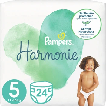 Подгузник Pampers Harmonie Junior Размер 5 (11-16 кг) 24 шт (8006540156674)