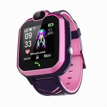 Смарт-часы детские Baby Smart Watch Q20, розовые