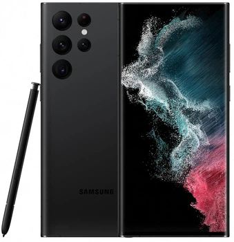 Мобильный телефон Samsung S9080 DS Galaxy S22 Ultra 5G 12/256GB Black Refurbished
