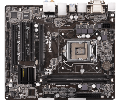 Материнская плата Asrock H87M (H87M), Б/У (Хороший) R014206